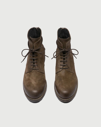 Officine Creative Bulla DD/102 Candy Light Cachemire Olive Shoes Leather Men