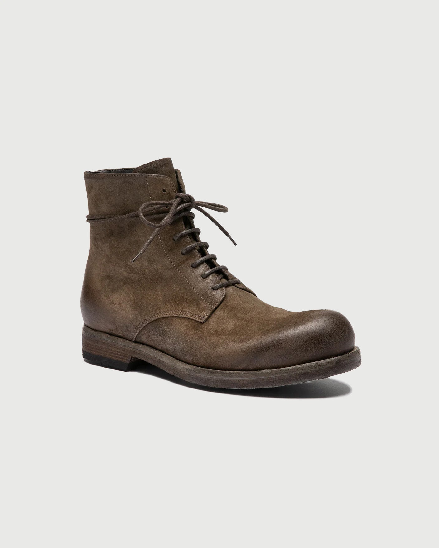 Officine Creative Bulla DD/102 Candy Light Cachemire Olive Shoes Leather Men
