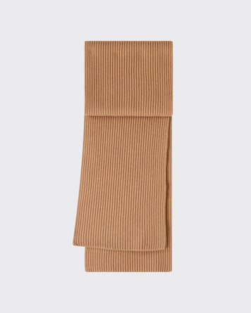 A.P.C. Scarf Camille Camel Scarfs & Gloves