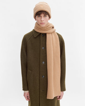 A.P.C. Scarf Camille Camel Scarfs & Gloves