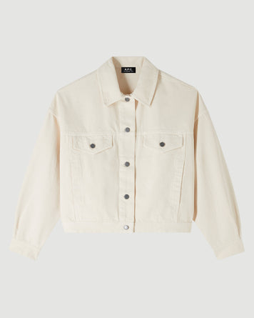 A.P.C. Blouson Cally Ecru JKT Short Women