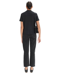 A.P.C. T-Shirt Caroll Black WOMEN T-SHIRTS