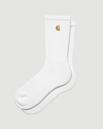 Carhartt WIP Chase Socks White/Gold Socks