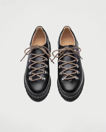 Paraboot Clusaz Lisse Noir Shoes Leather Unisex
