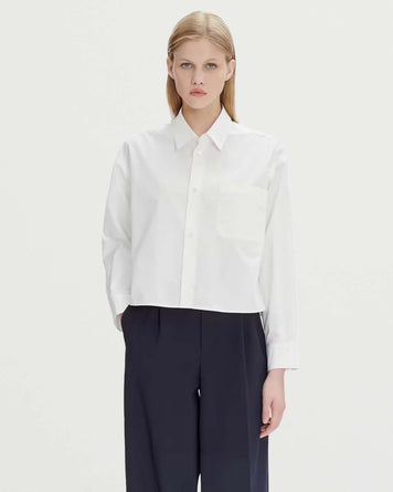 A.P.C. Chemise Sophie Logo Off White Blouse Women