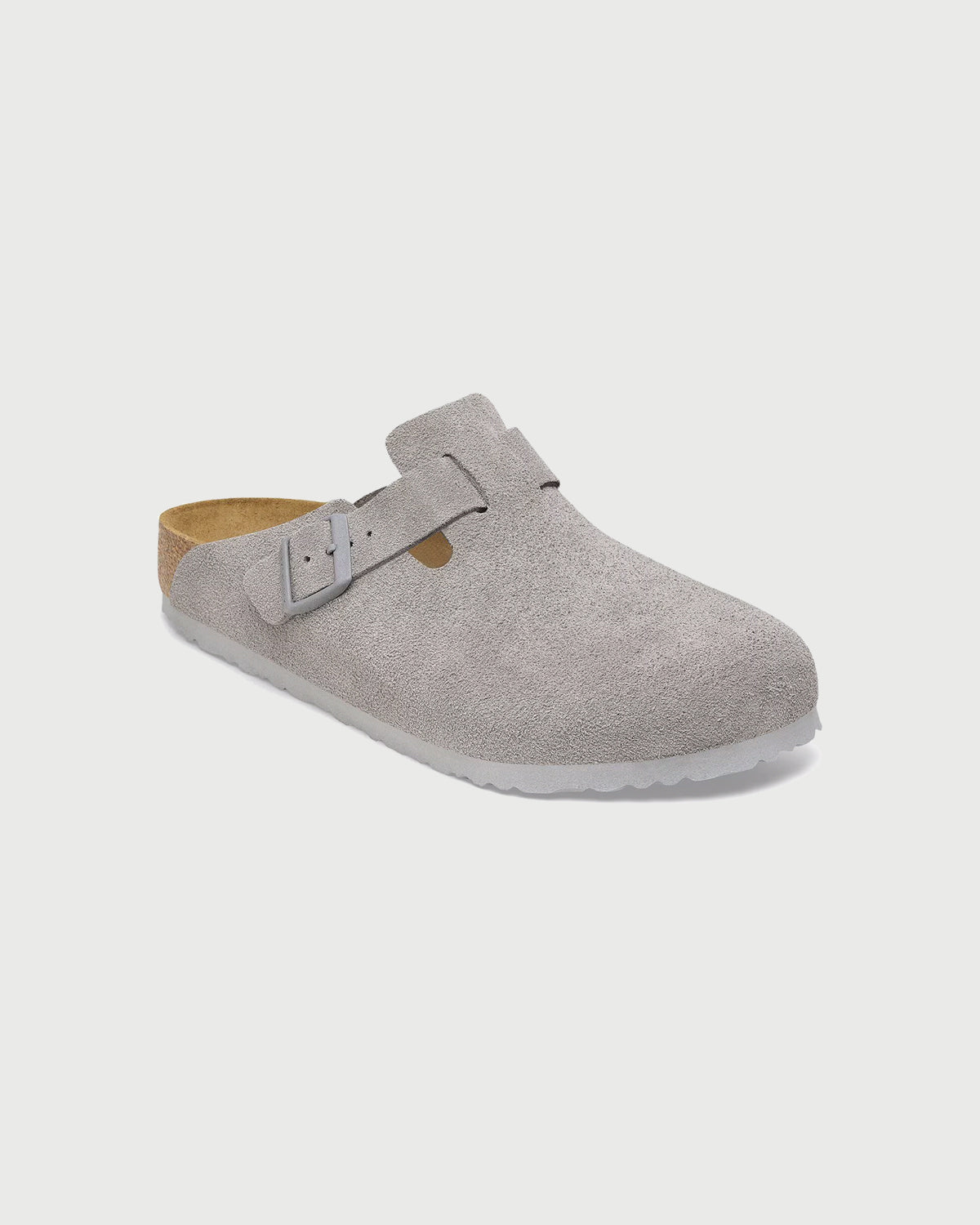 Birkenstock Boston Stone Coin Suede Shoes Leather Unisex