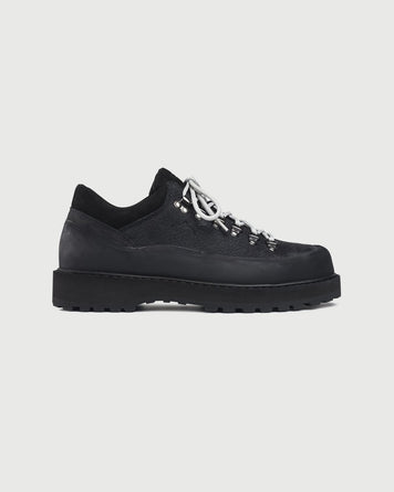 Diemme Cornaro Gomma Black Leather Shoes Leather Men