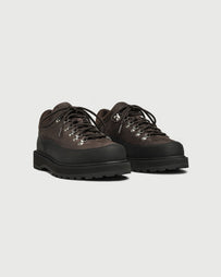 Diemme Cornaro Gomma Dark Fallow Structured Nubuck Shoes Leather Men