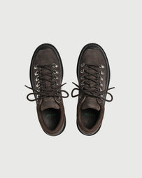Diemme Cornaro Gomma Dark Fallow Structured Nubuck Shoes Leather Men