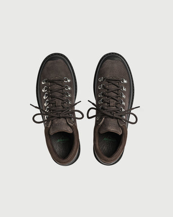 Diemme Cornaro Gomma Dark Fallow Structured Nubuck Shoes Leather Men