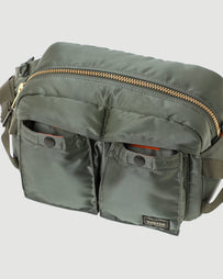 Porter Yoshida Tanker Waist Bag Sage Green Large Bags Unisex