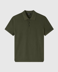 A.P.C. Polo Declan Military Kaki T-Shirt S/S Men