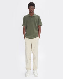 A.P.C. Polo Declan Military Kaki T-Shirt S/S Men