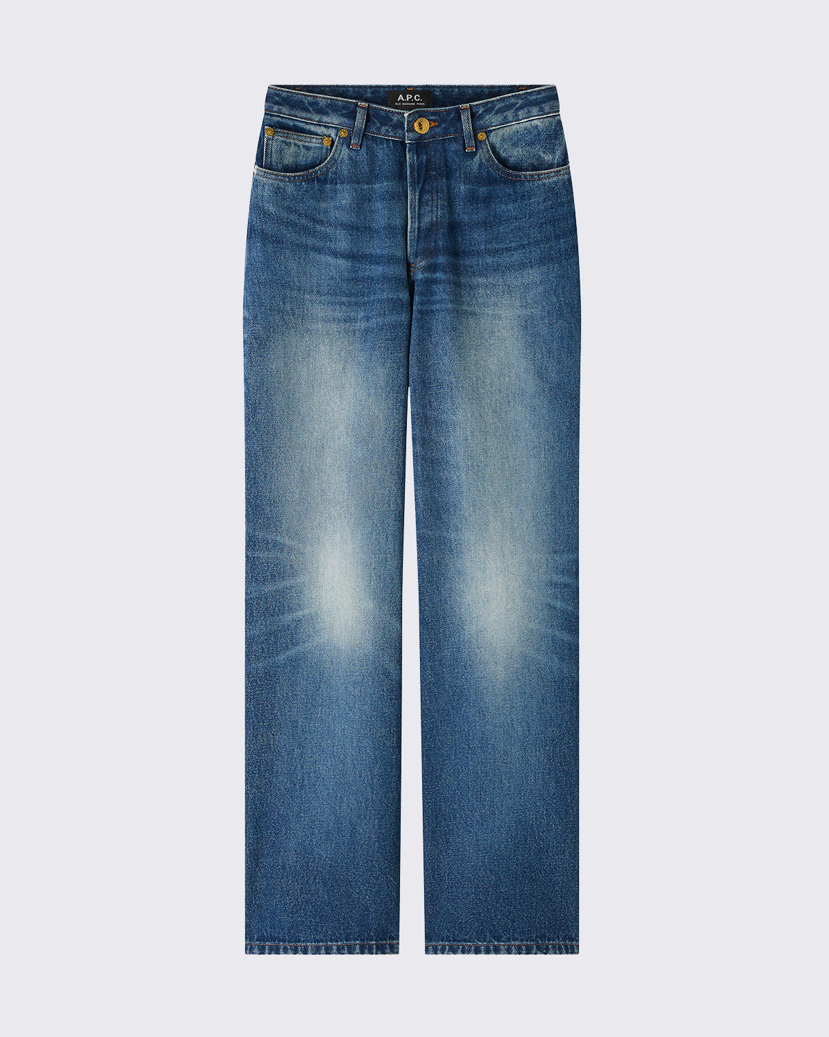 A.P.C. Jean Elisabeth Washed Indigo WOMEN DENIM