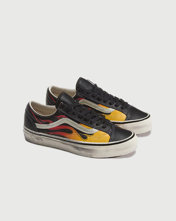 Vans Premium Old Skool LX 36 Archive Flame Black Shoes Sneakers Men