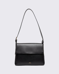 A.P.C. Sac Virginie Flap Black Bags Women