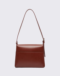 A.P.C. Sac Virginie Flap Noisette WOMEN BAGS