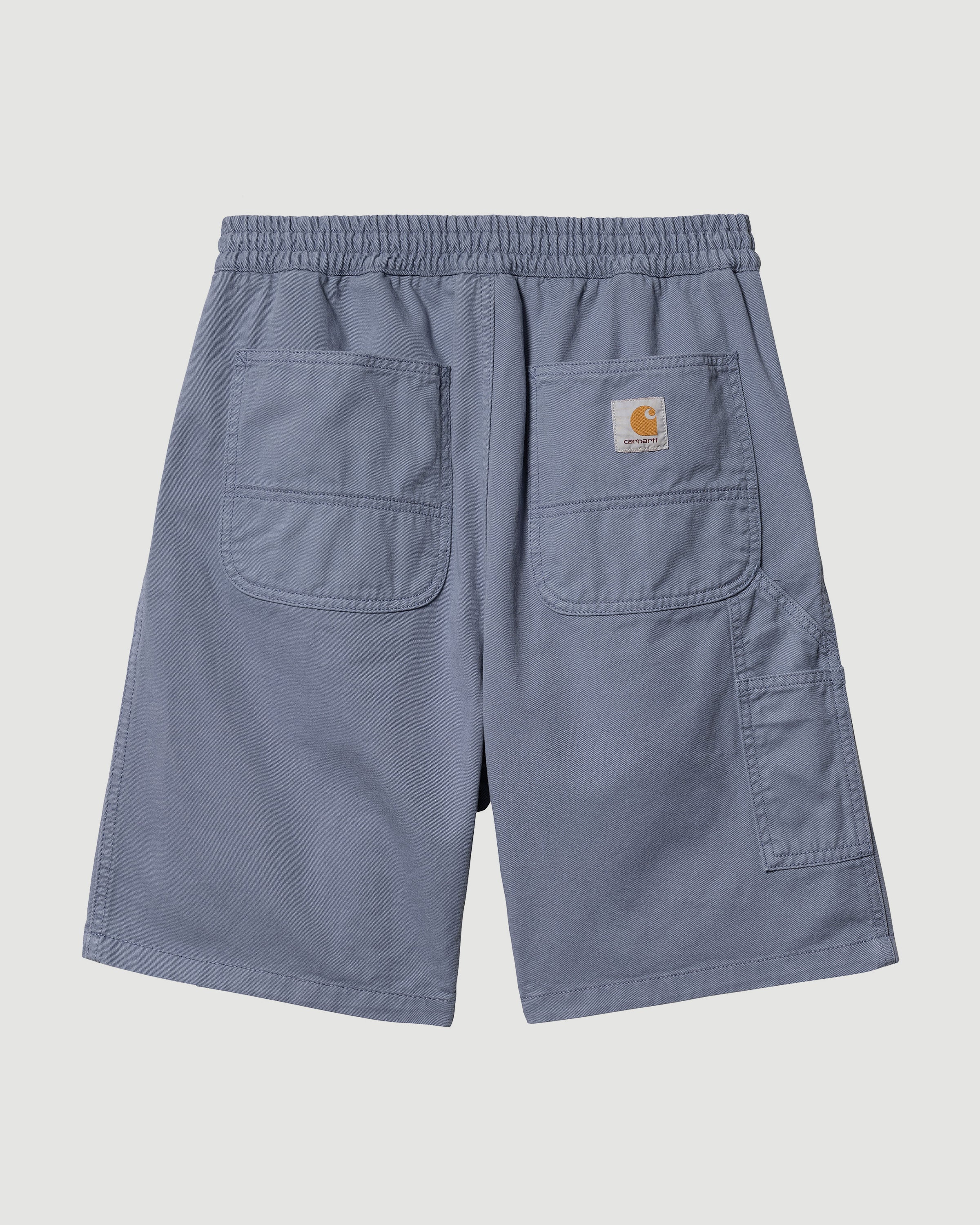 Carhartt WIP Flint Short Bay Blue (Garment Dyed) Shorts Men