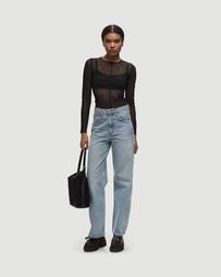 AgoldE Low Curve Jean Force Denim Women