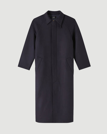 A.P.C. Manteau Gaia Dark Navy JKT Long Women