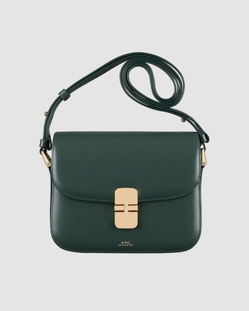 A.P.C. Sac Grace Small Dark Green Bags Women