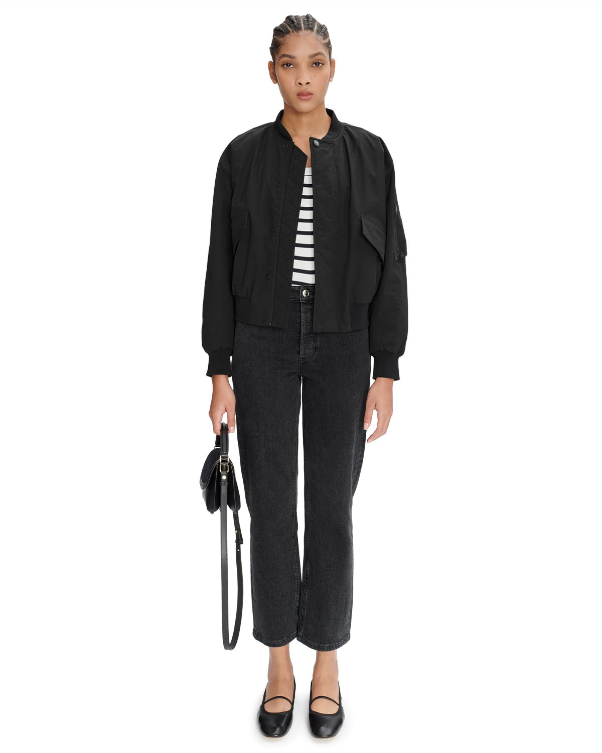 A.P.C. Blouson Haley False Black WOMEN OUTERWEAR