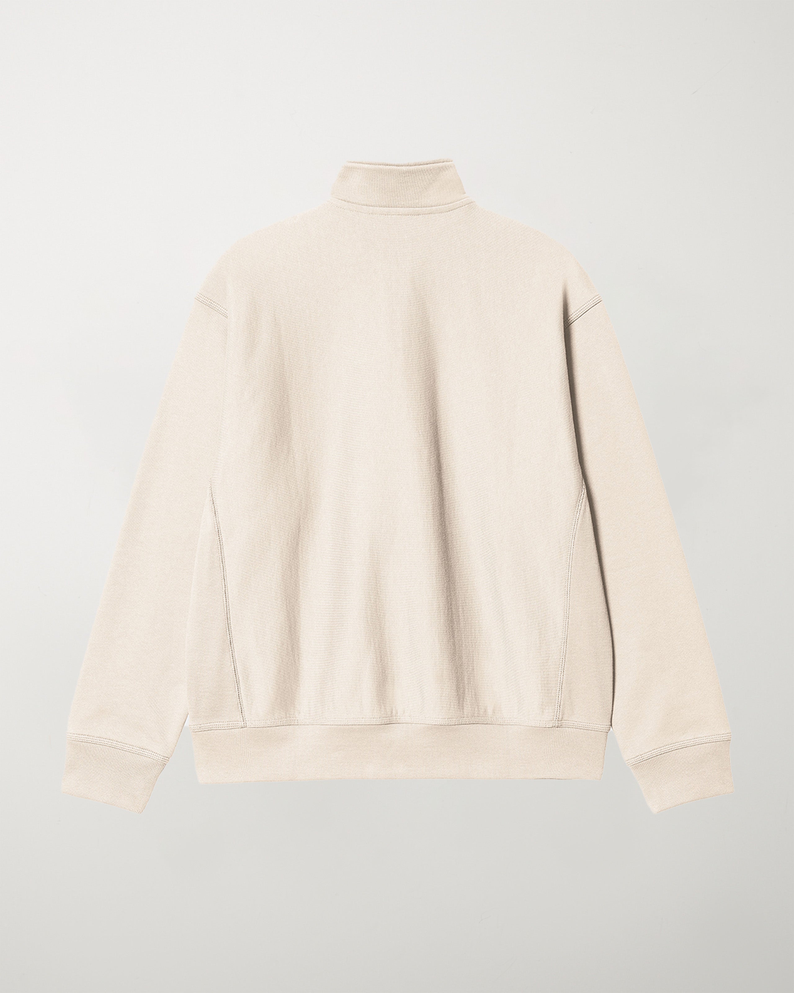 Carhartt WIP Half Zip American Script Sweatshirt Moonbeam Sweater Men