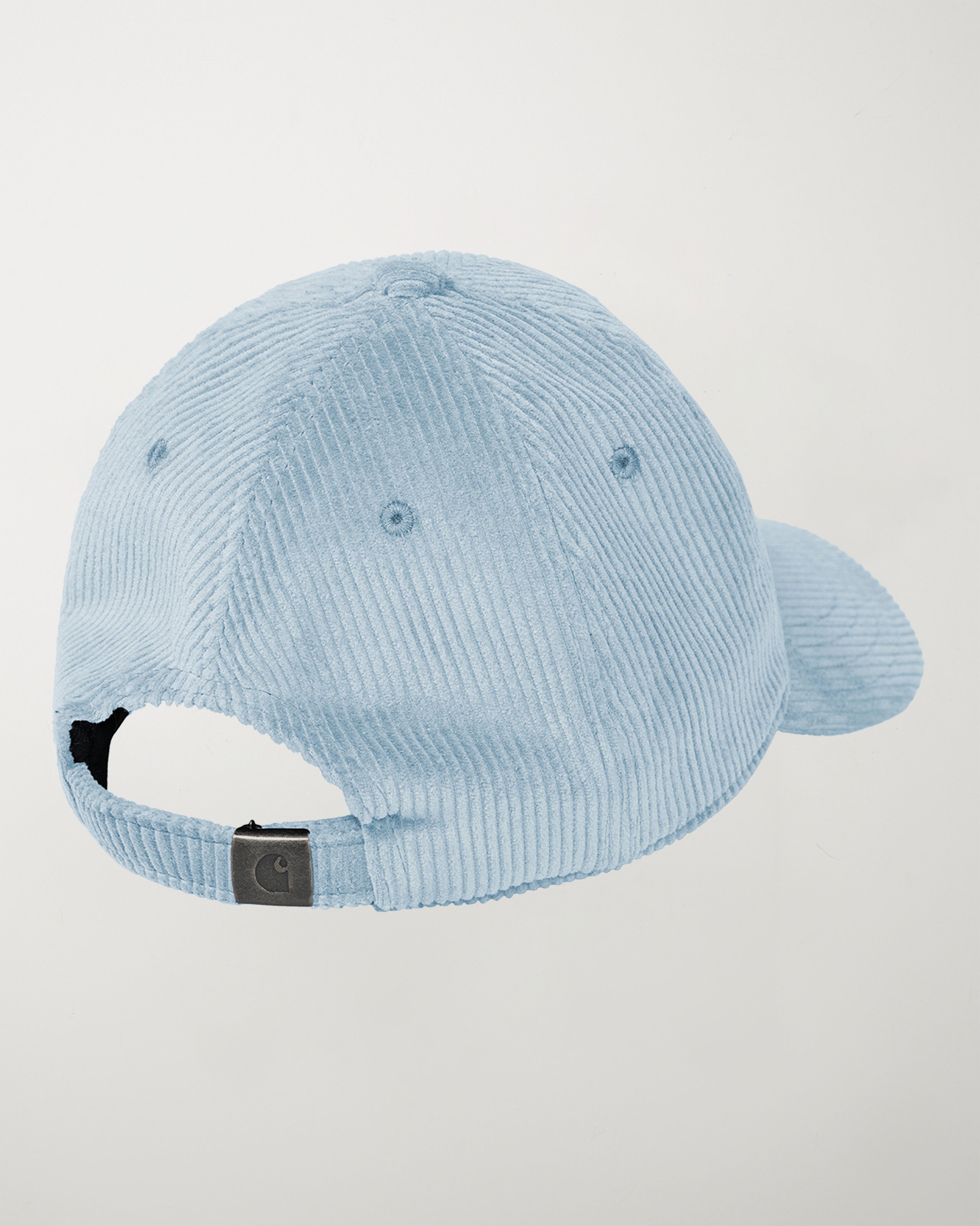 Carhartt WIP Harlem Cap '8 Wales' Corduroy Dusty Ice Headwear Men