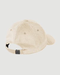 Carhartt WIP Harlem Cap 12 Wales Corduory Fleur de Sel/Black Headwear Men