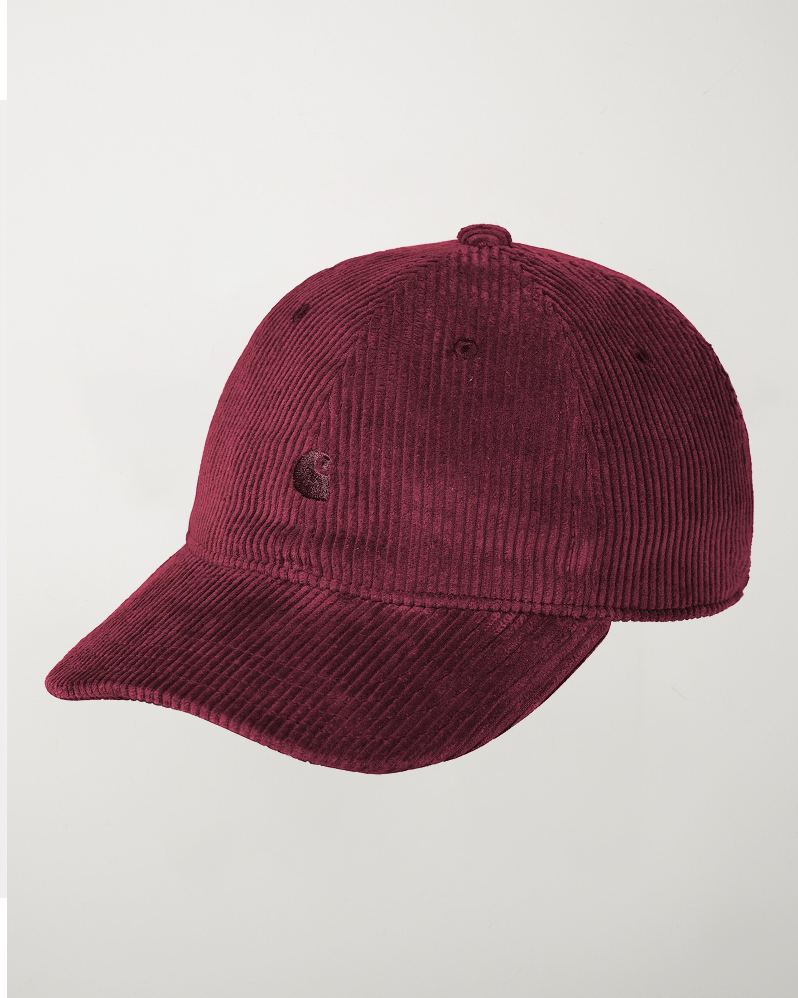 Carhartt WIP Harlem Cap '8 Wales' Corduroy Malbec Headwear Men