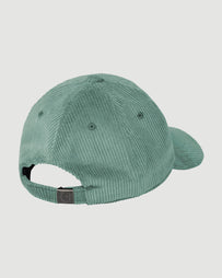 Carhartt WIP Harlem Cap 12 Wales Corduory Silver Pine/Wax Headwear Men