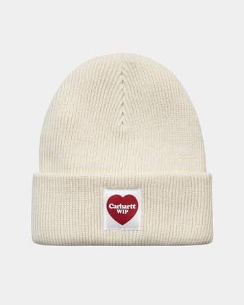 Carhartt WIP Heart Beanie Natural Headwear Unisex