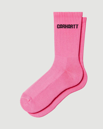 Carhartt WIP Industry Socks Pink/Black