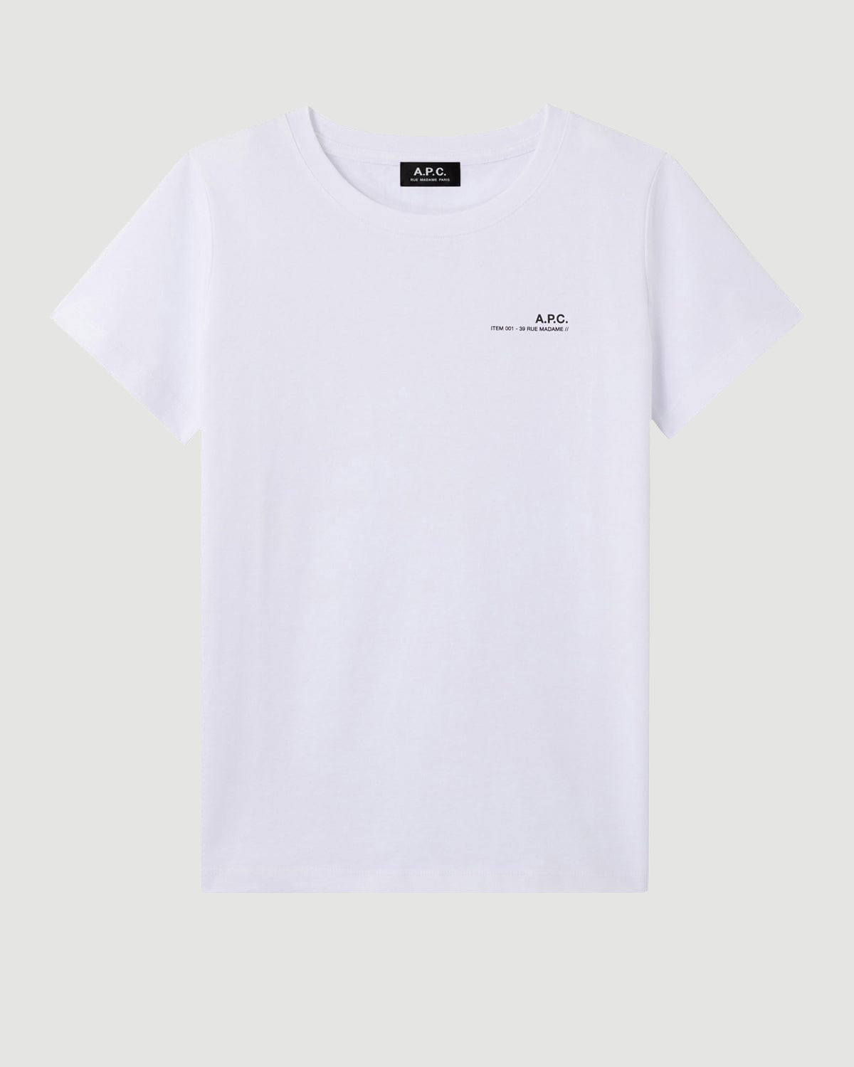 A.P.C. T-Shirt Item Women White T-shirt S/S Women