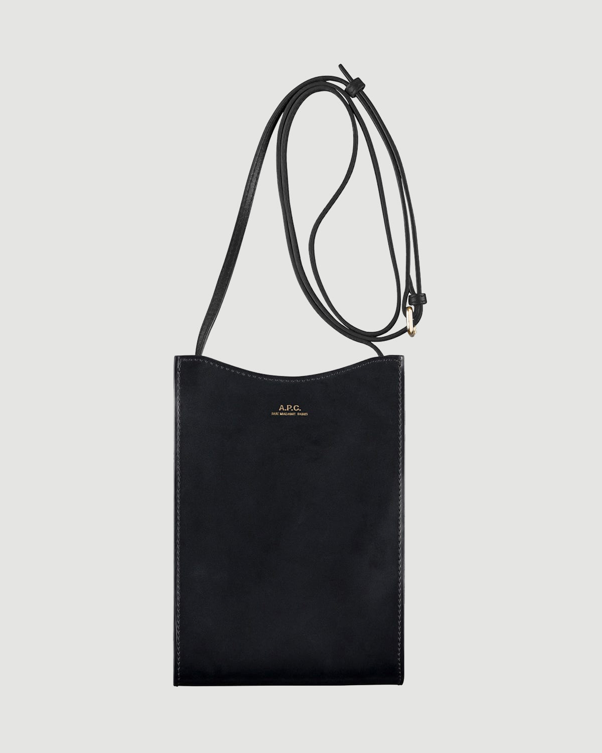 A.P.C. Jamie Neck Pouch Women Black WOMEN LEATHER GOODS