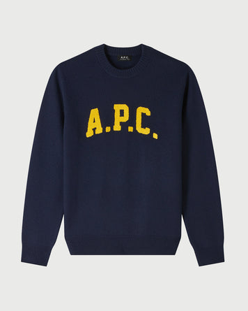 A.P.C. Pull Joshua Dark Navy Knitwear Men