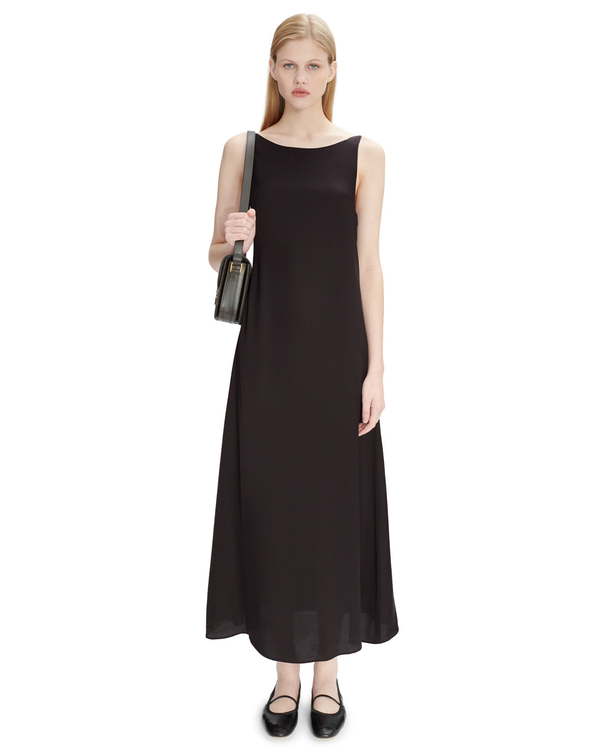 A.P.C. Robe Junia Black Dress