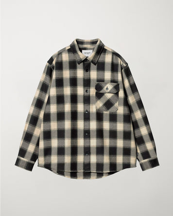 Carthartt WIP L/S Witten Shirt Cotton Herringbone Written Check Shirt L/S Men