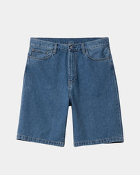Carhartt WIP Landon Short Blue Heavy Stone Wash Shorts Men