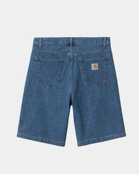 Carhartt WIP Landon Short Blue Heavy Stone Wash Shorts Men