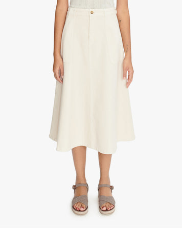 A.P.C. Jupe Laurie Ecru WOMEN SKIRTS