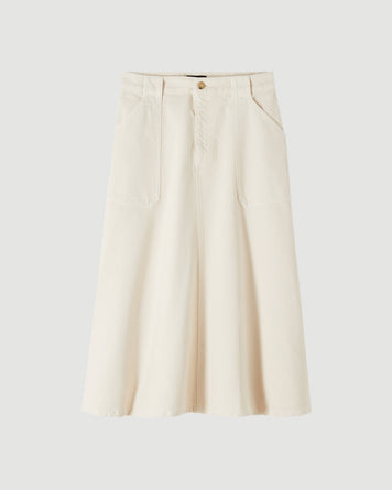 A.P.C. Jupe Laurie Ecru Skirt