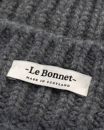 Le Bonnet Logo Beanie Slate Grey Headwear Unisex