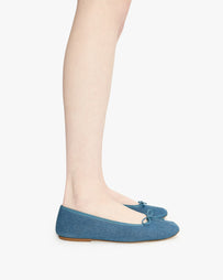 A.P.C. Ballerina Leah Light Blue Shoes Sneakers Women