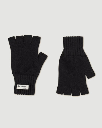 Le Bonnet Gloves Fingerless Onyx Gloves Men