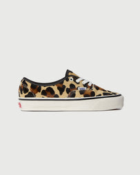 Vans Premium Authentic 44 LX Pony Hair Marshmallow/Leopard Shoes Sneakers Unisex
