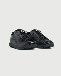 Diemme Licata Black Crackled Patent Leather Shoes Leather Men