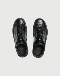 Diemme Licata Black Crackled Patent Leather Shoes Leather Men