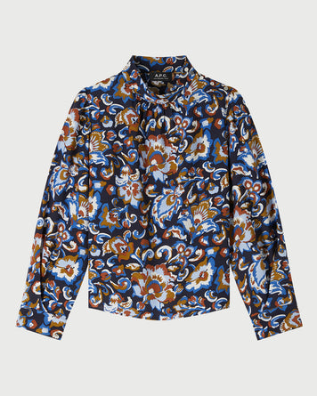 A.P.C. Blouse Lily Dark Navy Blouse Women