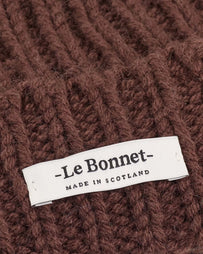 Le Bonnet Logo Beanie Gingerbread Headwear Unisex
